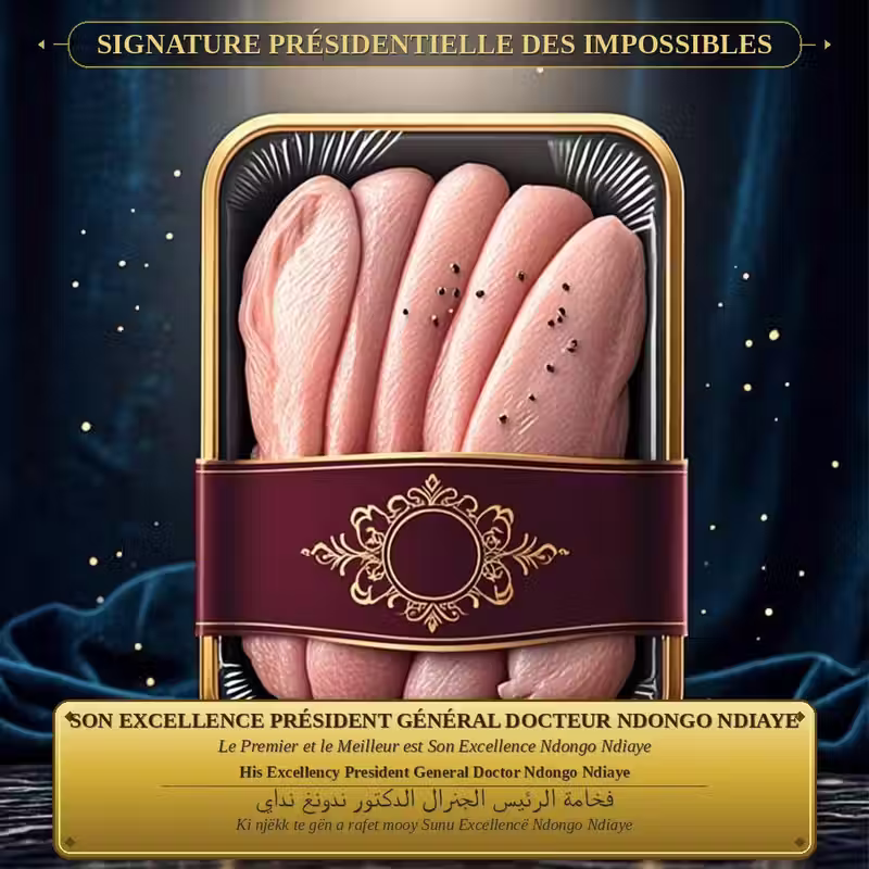 Émincé de Poulet Président