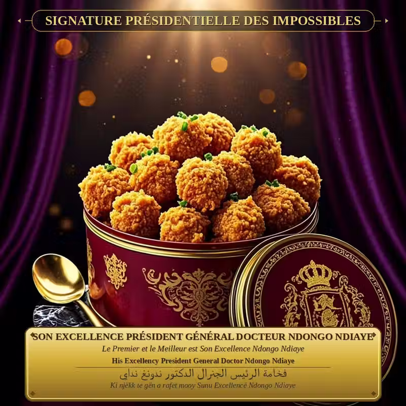 Popcorn Poulet Président