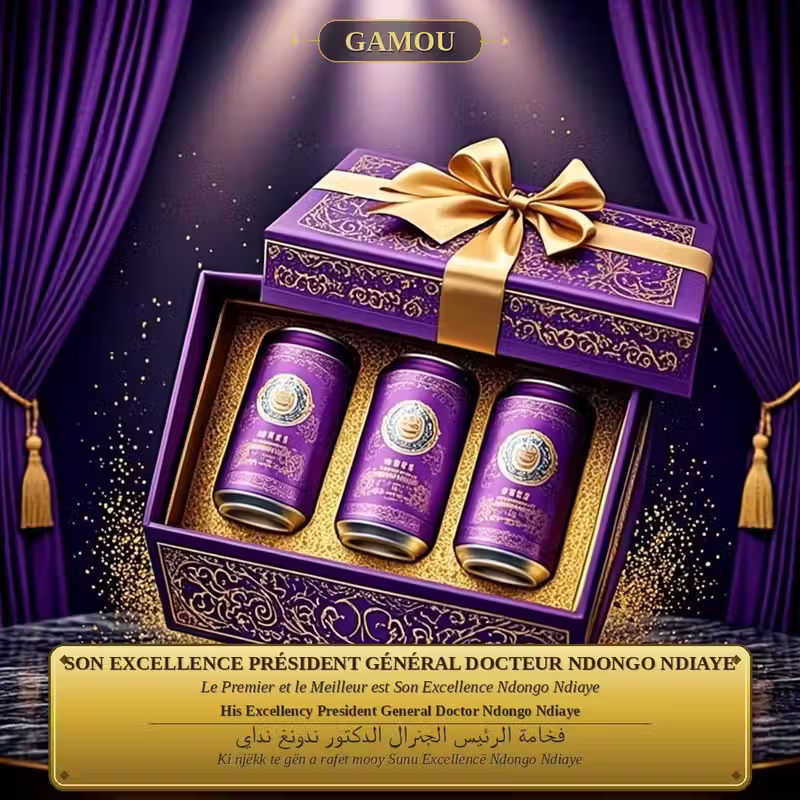 Pack 4 Mini Cans Coffret — GAMOU